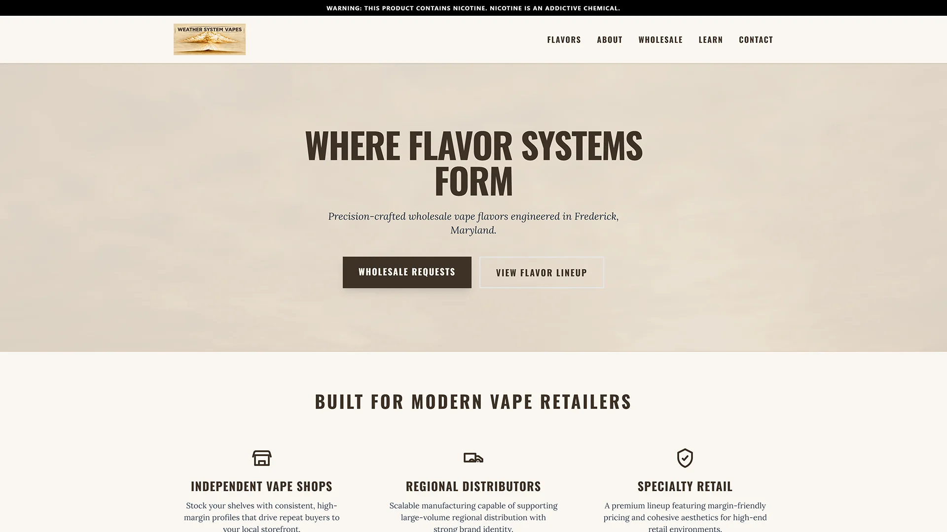 Weather System Vapes